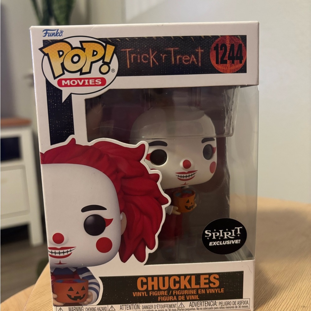 Funko Pop Movies Chuckles Figure - Red and White